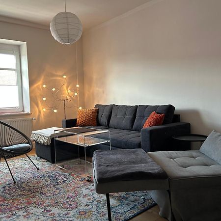 Schoene Neue 4 Zimmer Wohnung Mit Sued-Balkon Bis 8 Personen Naumburg  Eksteriør billede